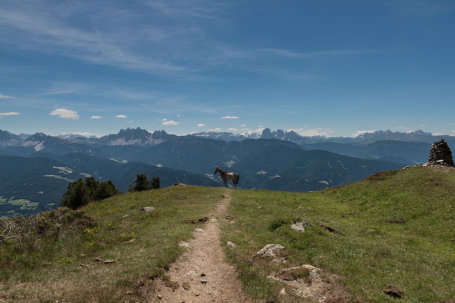 mountains, beauty in nature, sky, scenics - nature, mountain range HD wallpaper