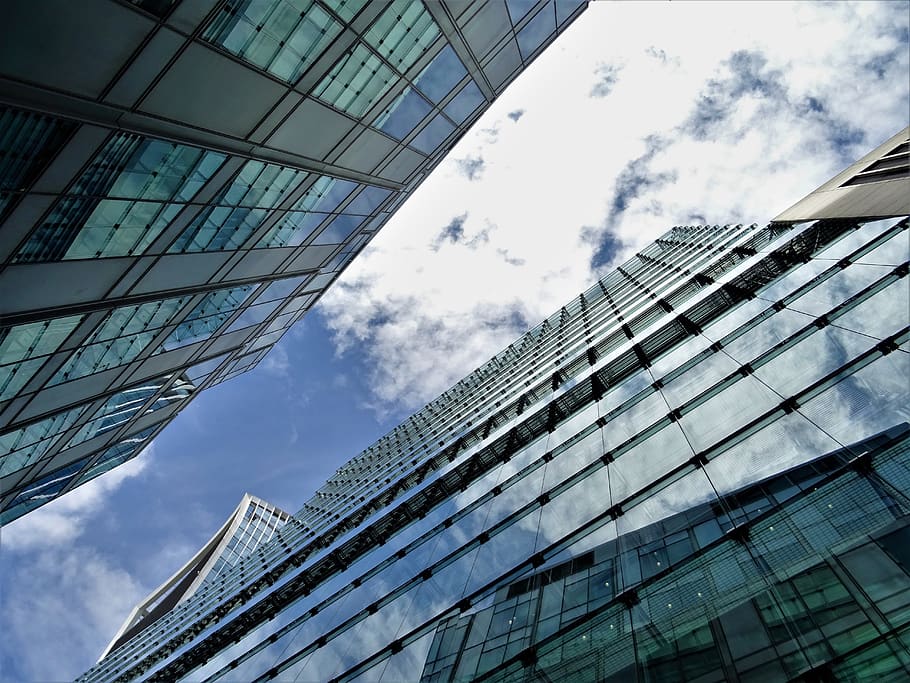 Low Angle Photography of High-rise Building, architecture, buildings HD wallpaper