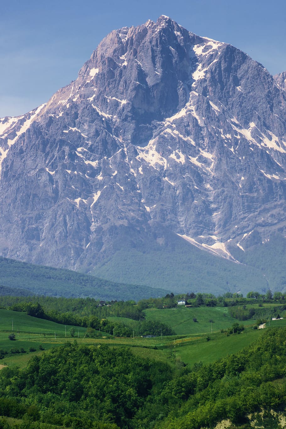 italy, parco nazionale del gran sasso e monti della laga, snow, HD wallpaper