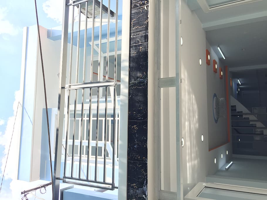 architecture, glass - material, built structure, window, no people HD wallpaper