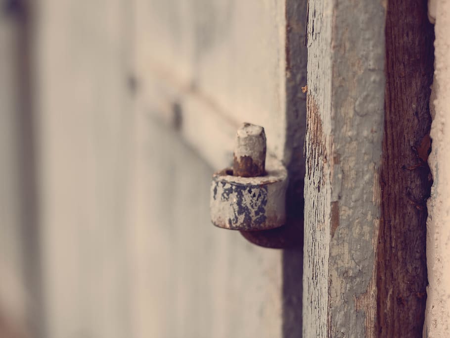 gray concrete wall, rust, machine, door, wood, old, texture, indoors HD wallpaper