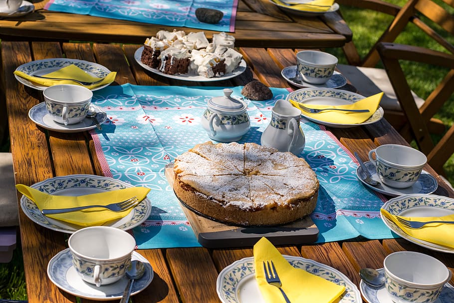 table, tableware, food, cutlery, restaurant, drink, tablecloth HD wallpaper