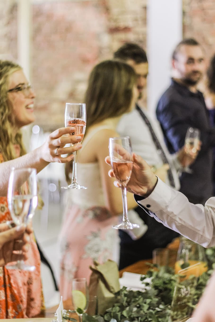 alcohol, drink, glass, refreshment, wine, group of people, food and drink HD wallpaper