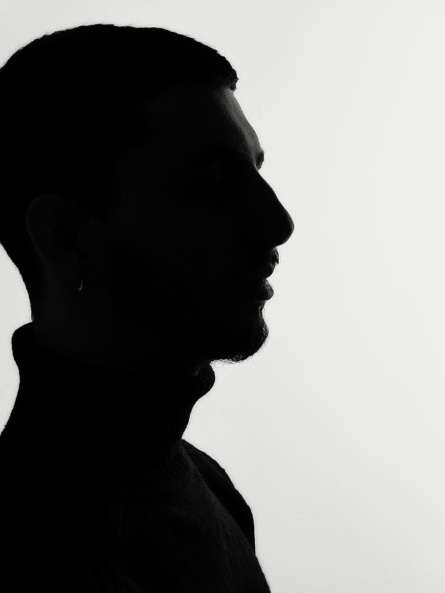 italy, milan, black, side, shadow, white, backgroung, artist HD wallpaper