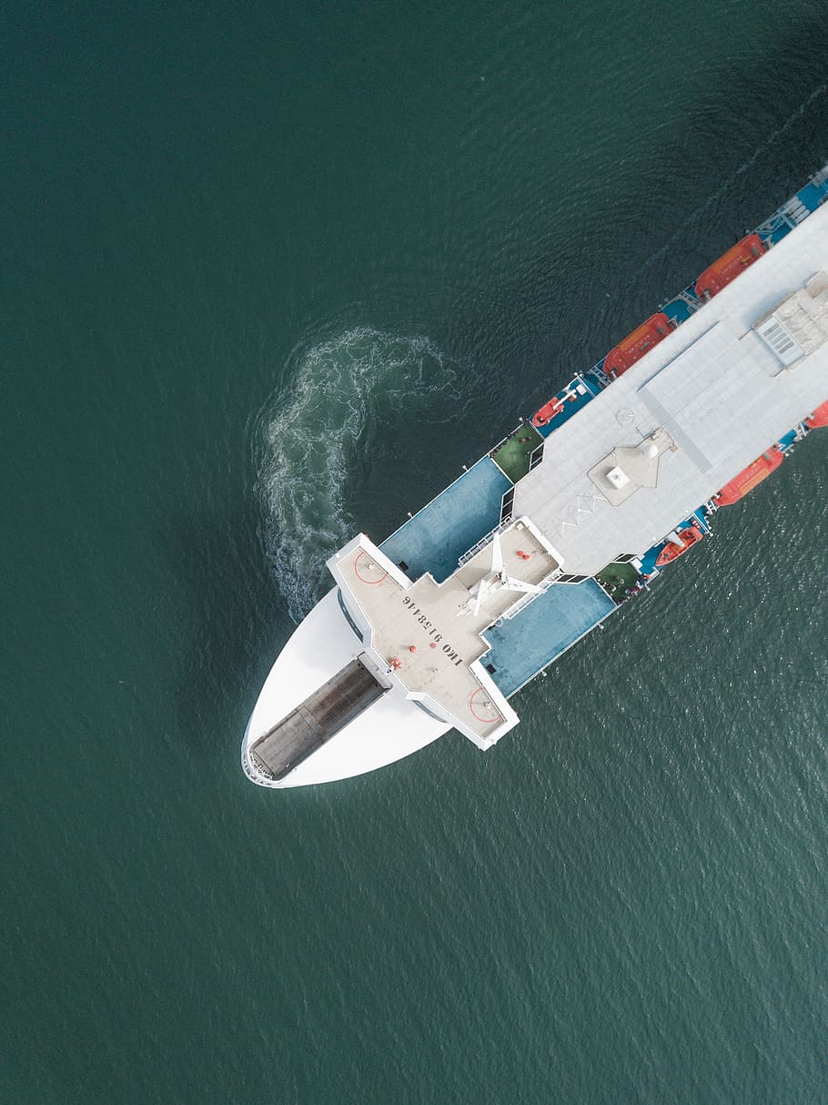 water, nautical vessel, sea, high angle view, transportation HD wallpaper