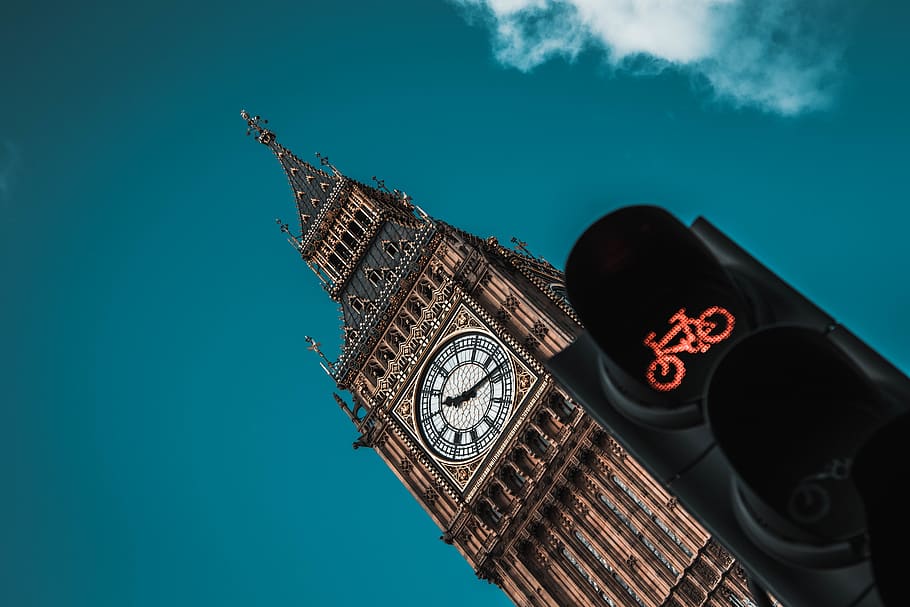 Big Ben under white clouds at daytime, architecture, sky, built structure HD wallpaper