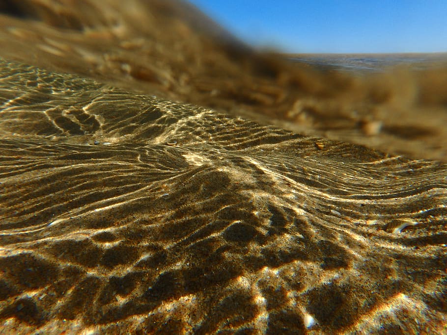 spain, lepe, sand, reflection, sea, seaside, seascape, sandy HD wallpaper