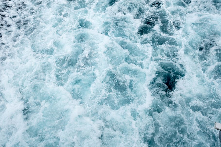 selective photography of body of water, wave, splash, texture HD wallpaper