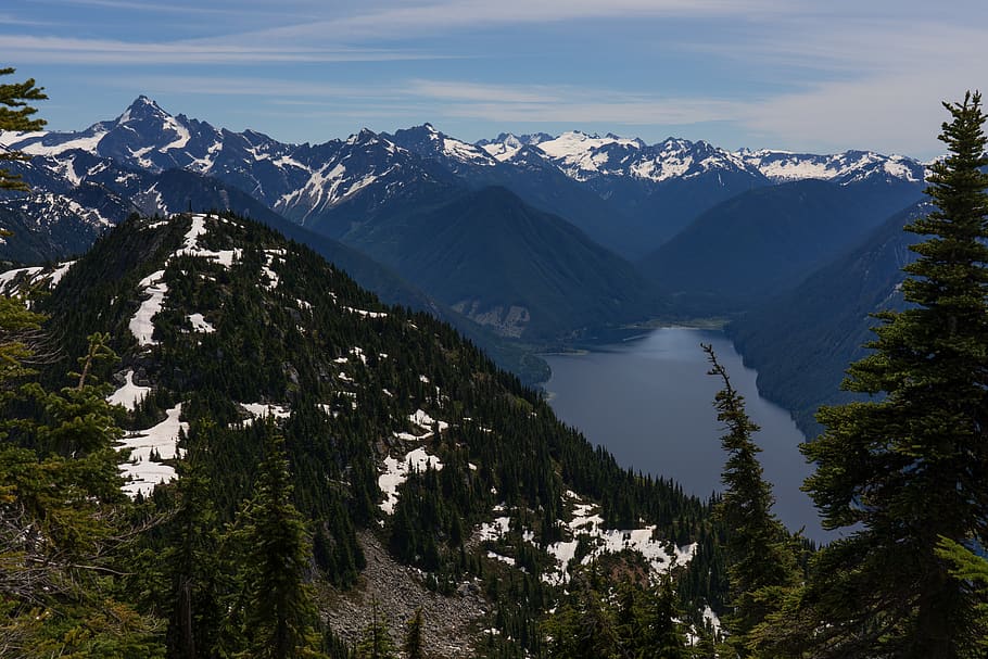 snow, forest, bc, canada, explore, hike, landscape, mountain HD wallpaper