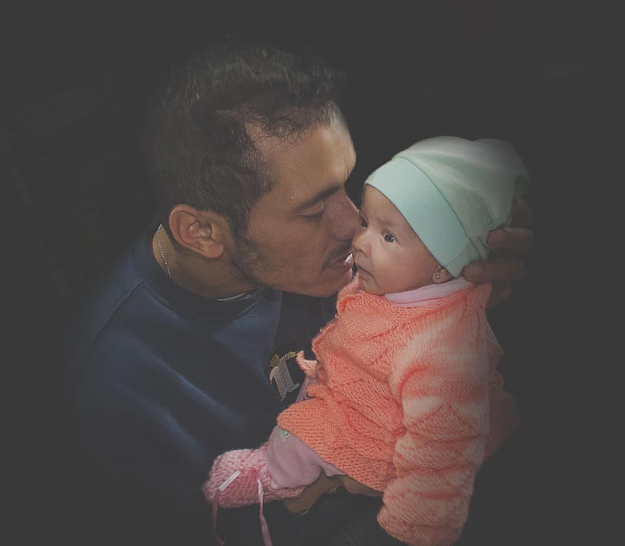 bebe, father, love, child, togetherness, baby, young, bonding HD wallpaper
