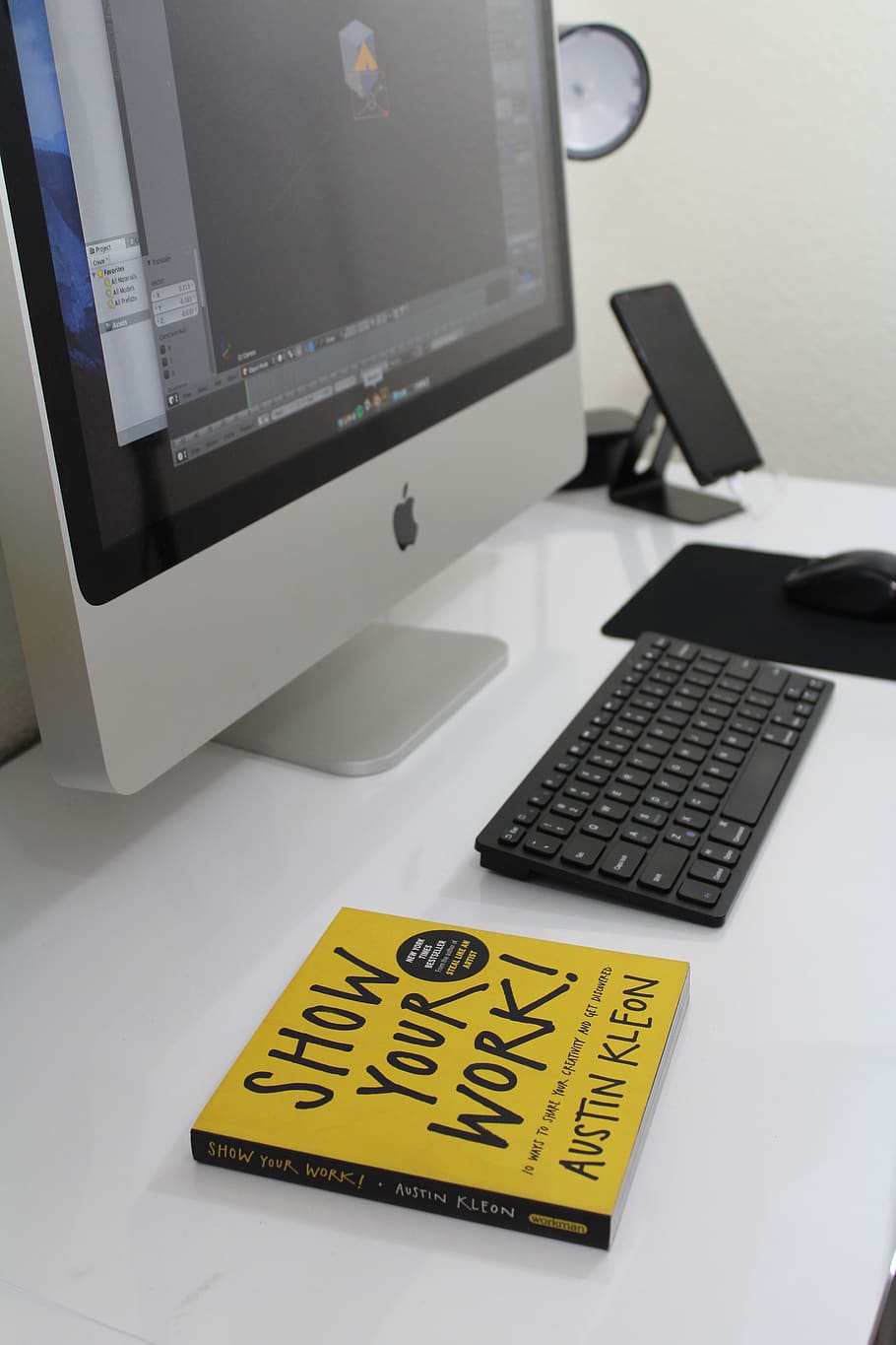 book, desk, office, keyboard, table, computer, technology, computer equipment HD wallpaper