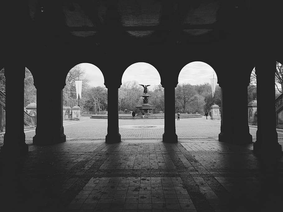 central park, new york, architecture, built structure, the past HD wallpaper