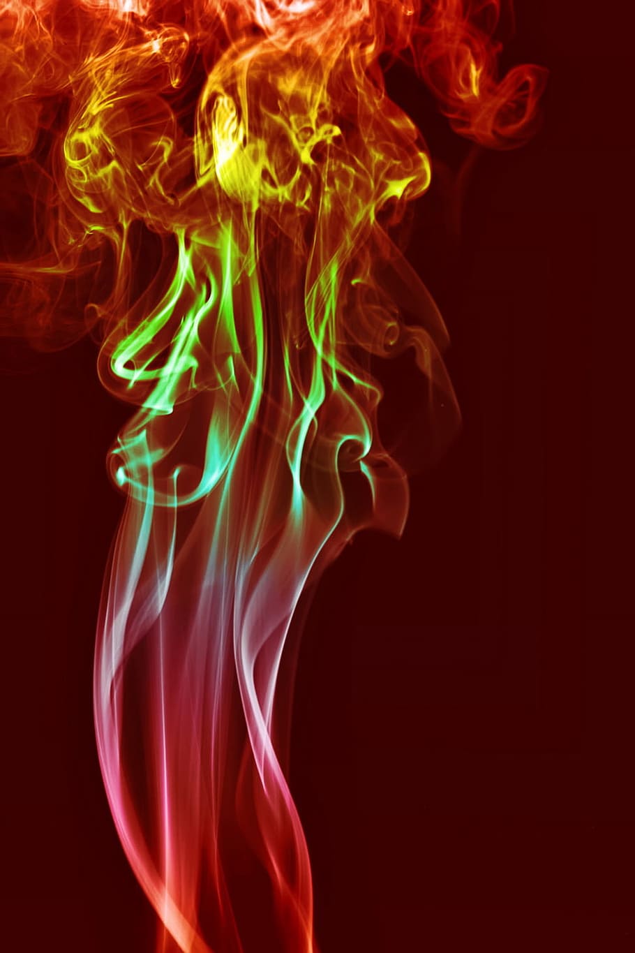 abstract, background, black, burn, color, colored, isolated HD wallpaper