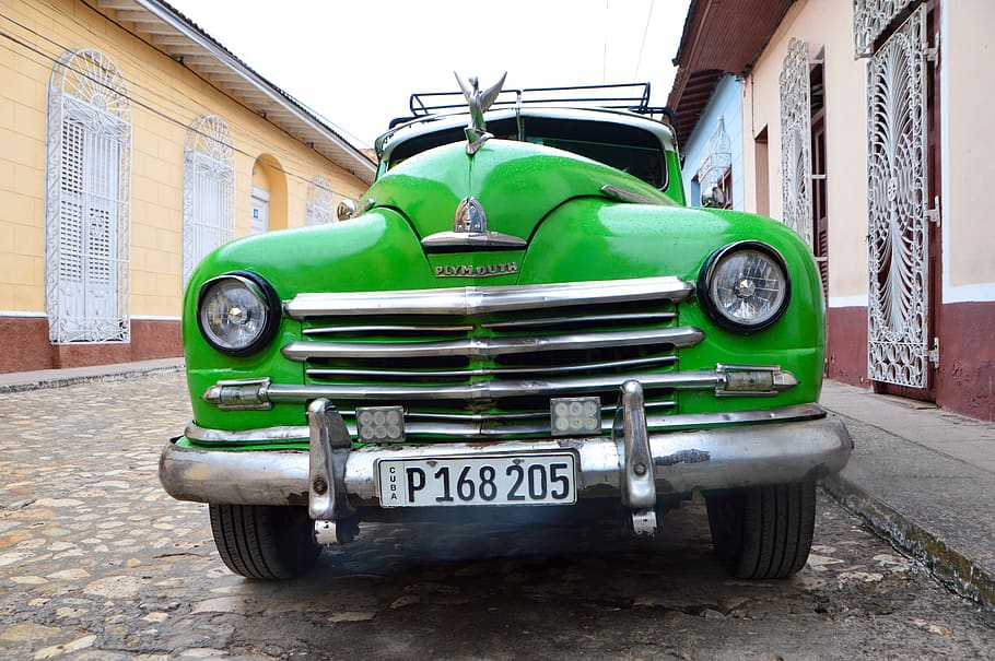cuba, trinidad, mode of transportation, land vehicle, retro styled HD wallpaper