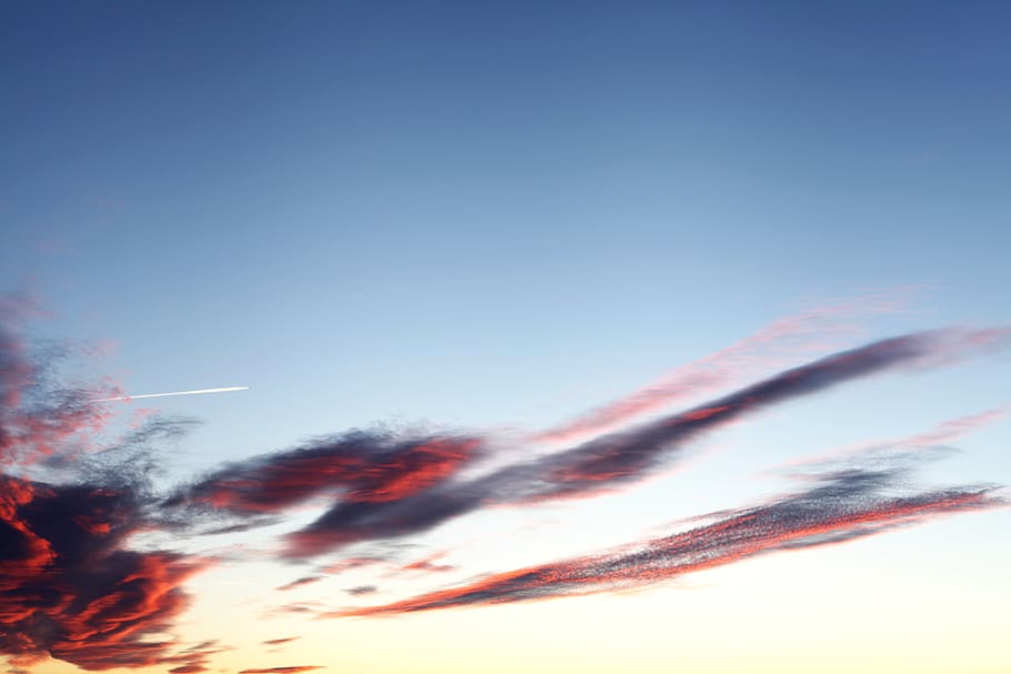 sweden, sky, sunset, cloud - sky, low angle view, no people HD wallpaper