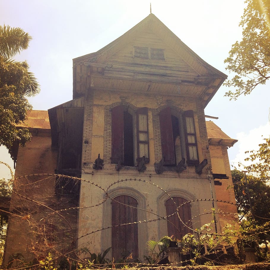 haiti, abandoned, rustic, architecture, built structure, tree HD wallpaper