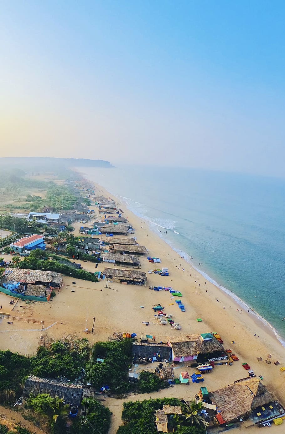 Calangute beach in Goa