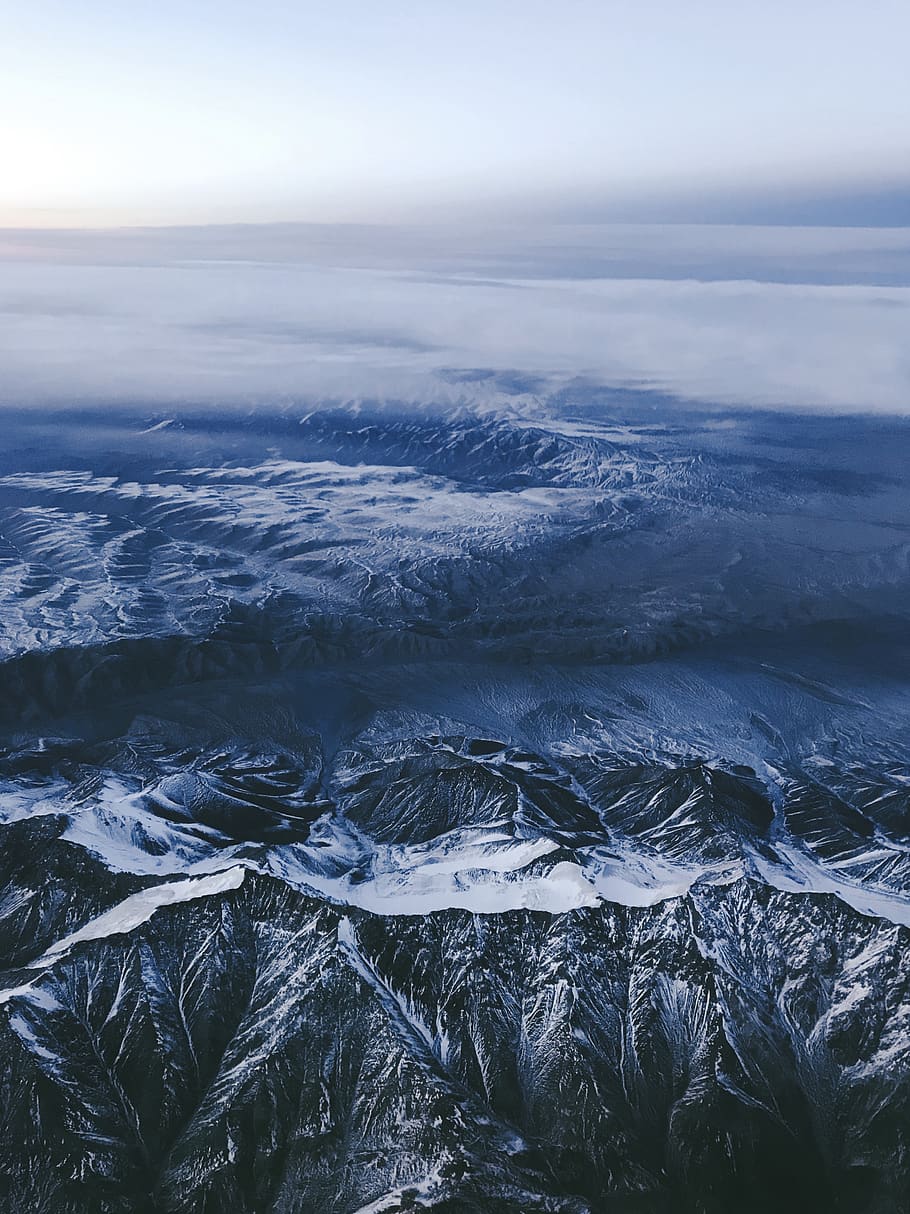 snow covered mountain during daytime, beauty in nature, winter HD wallpaper