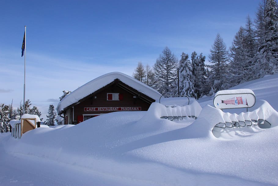 snow, cold temperature, winter, built structure, building exterior HD wallpaper