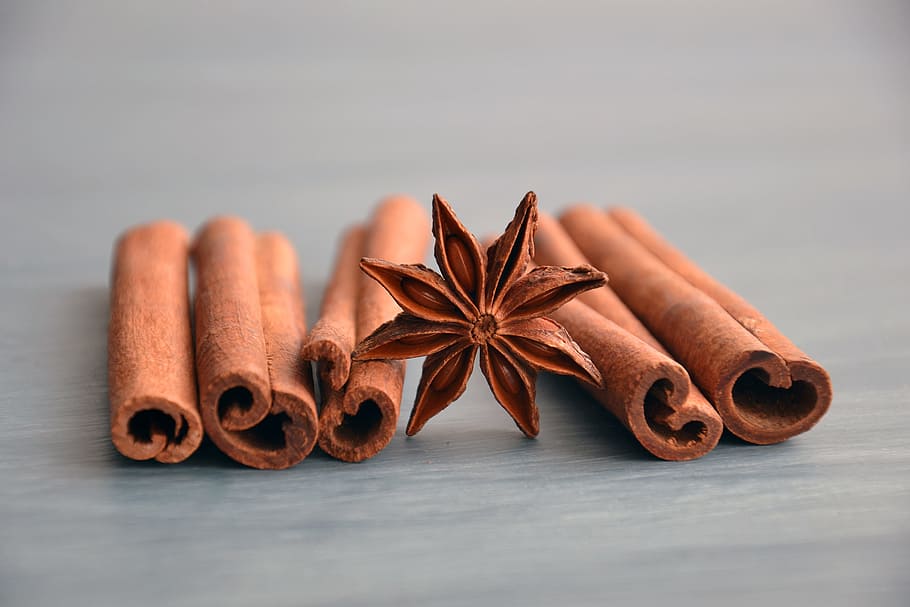 Cinnamon And Anise, aromatherapy, aromatic, cinnamon sticks, still life HD wallpaper