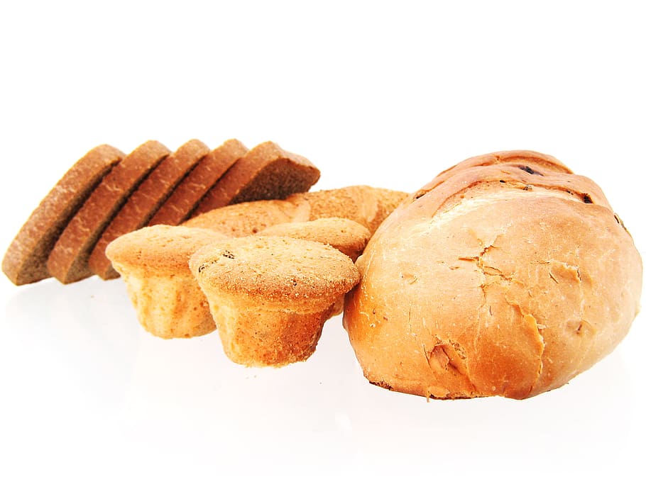 bread, food, meal, bun, buns, nobody, snack, breakfast, bakery, HD wallpaper