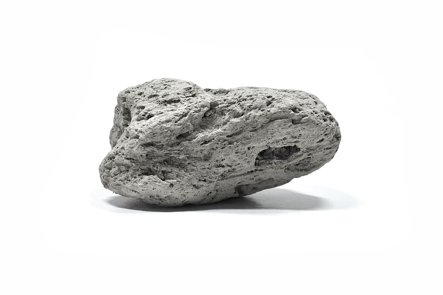 rock, food, bread, limestone, nature, mineral, white background