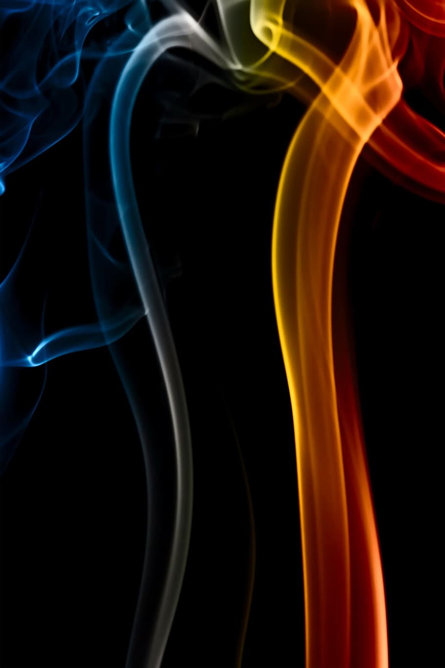 abstract, aroma, aromatherapy, background, color, smell, smoke HD wallpaper