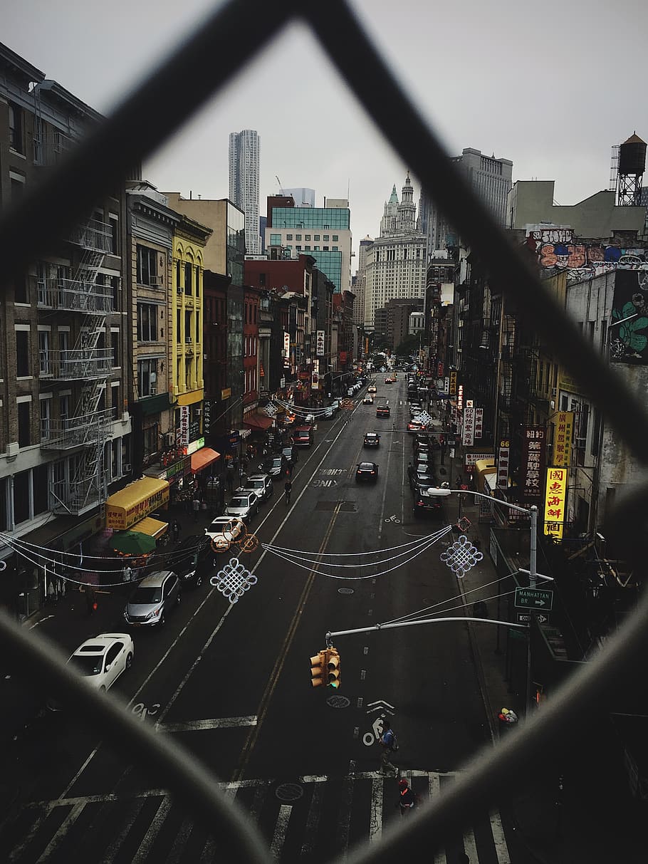 new york, built structure, architecture, building exterior HD wallpaper