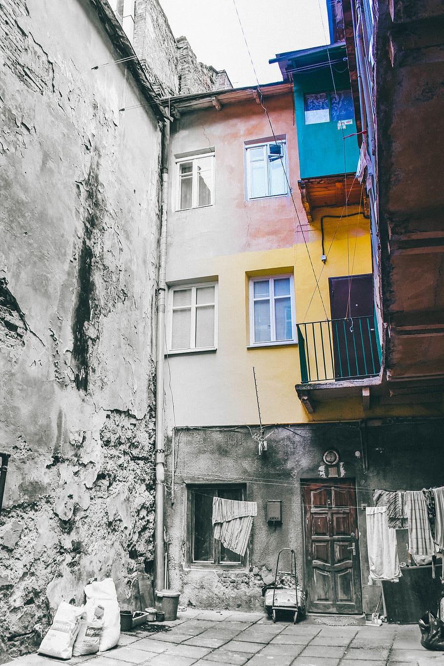 color, house, view, built structure, architecture, building exterior HD wallpaper