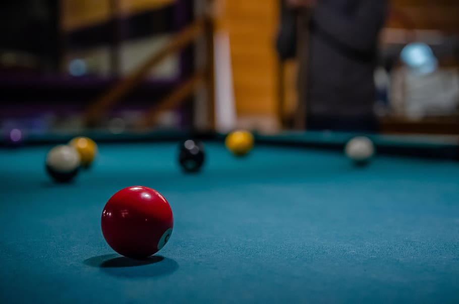 billiards, ball, band, snooker, carpet, french, american, game, HD wallpaper