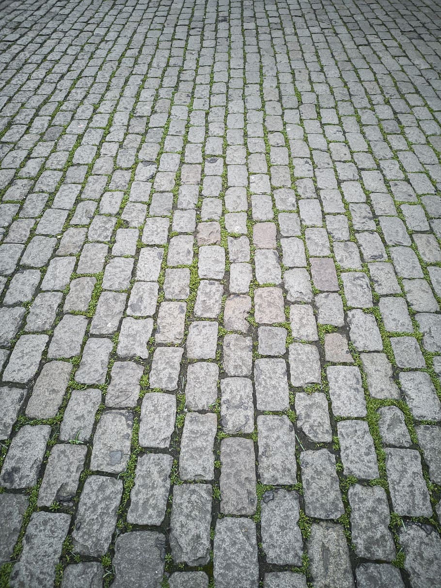 sidewalks, street, stone, solid, road, city, urban, pattern HD wallpaper