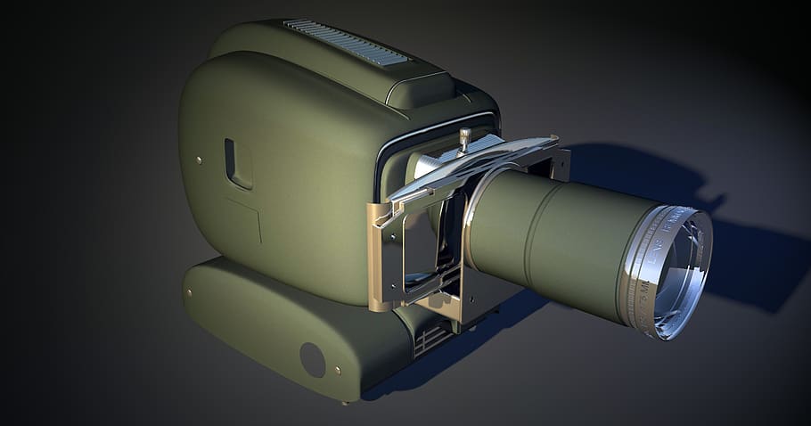 projector, vintage, old, historically, out of date, slide projector HD wallpaper