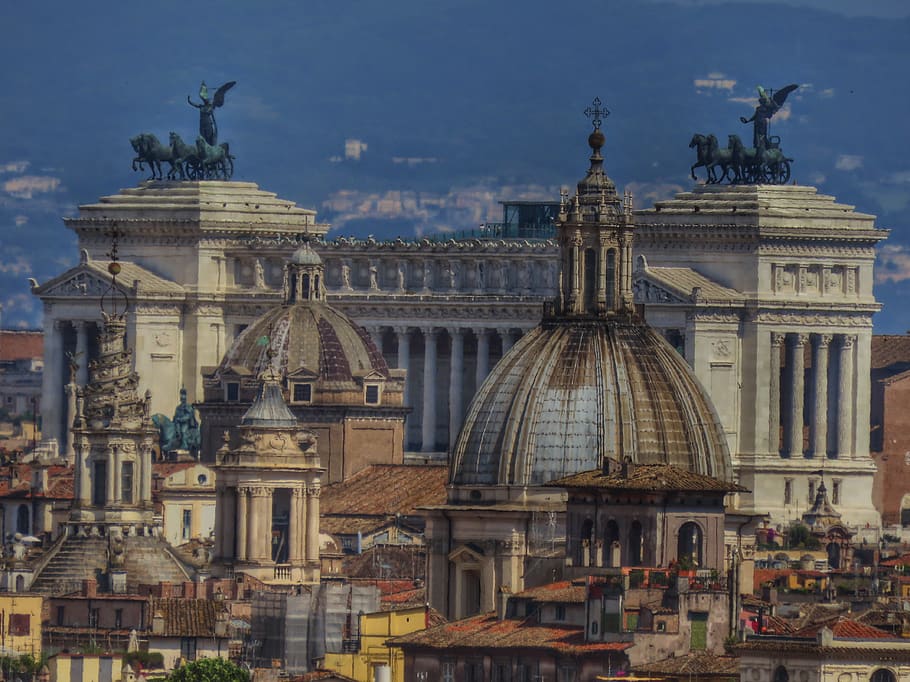 italy, rome, architecture, building exterior, built structure HD wallpaper