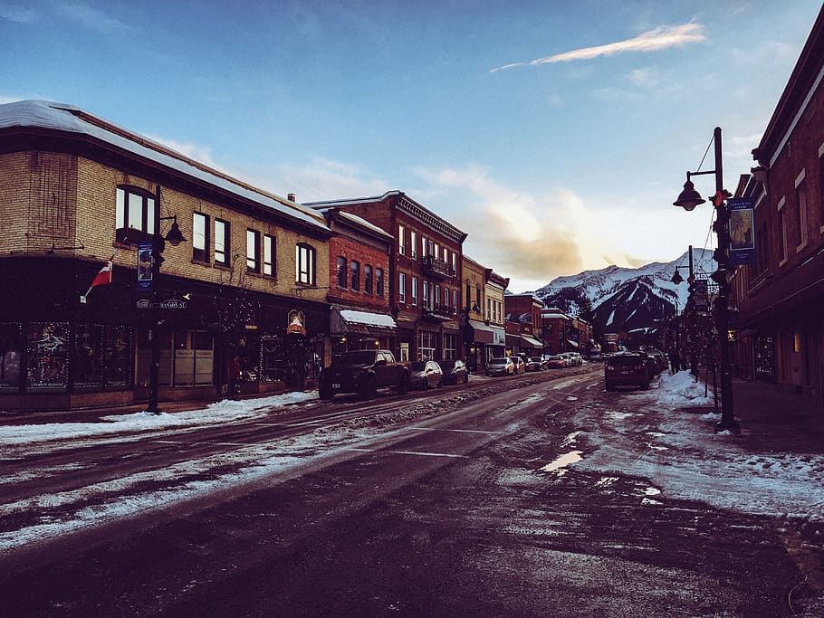 canada, fernie, 591 2 ave, architecture, building exterior HD wallpaper