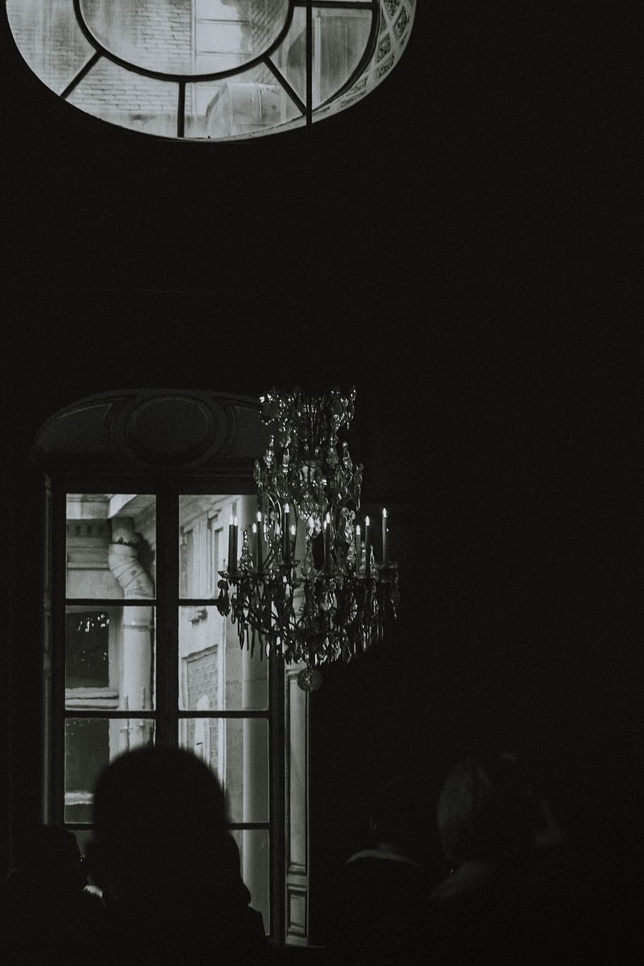 lighted gray chandelier, human, person, versailles, france, lamp HD wallpaper