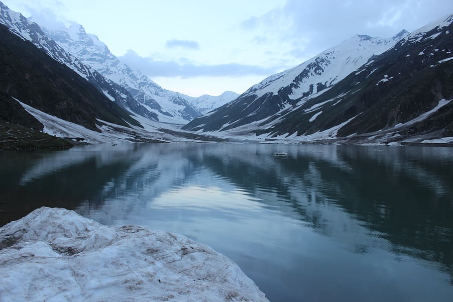 Photo Of Lake, cold, daylight, landscape, mountain, nature, pakistan HD wallpaper