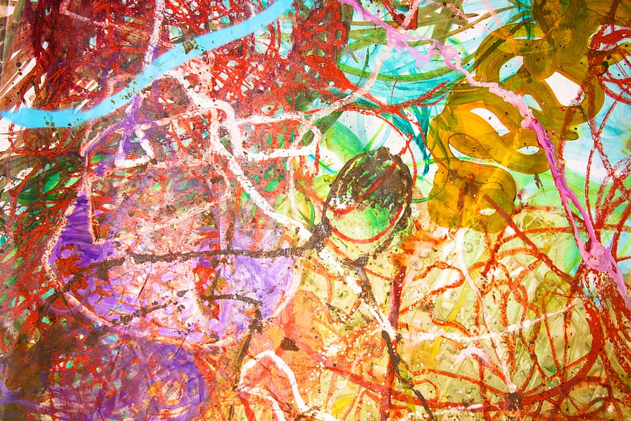 graffiti, wall, paint, background, old, distressed, color, colorful HD wallpaper