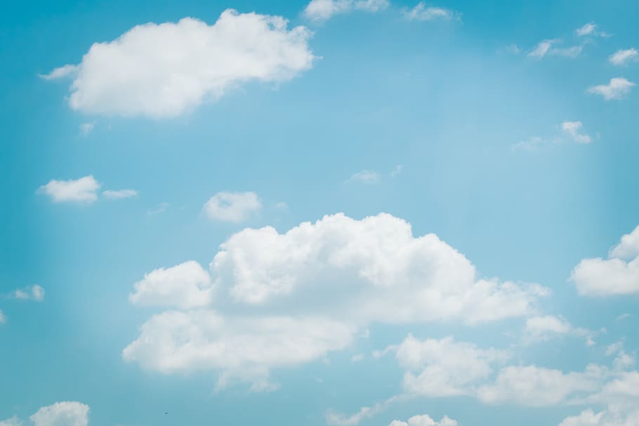 HD wallpaper: sky, blue, landscape, clouds, beautiful, mood, outdoors,  hills | Wallpaper Flare