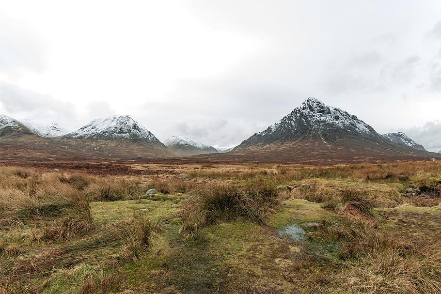 skyfall, united kingdom, ballachulish, scotland, cold, mountains, HD wallpaper