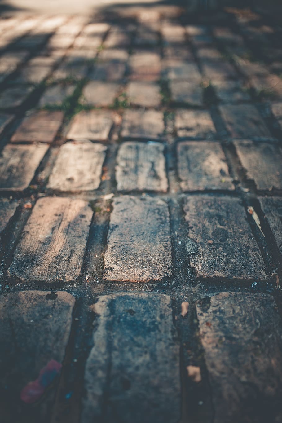 bricks, brickwork, close-up, cubes, exterior, floor, masonry HD wallpaper