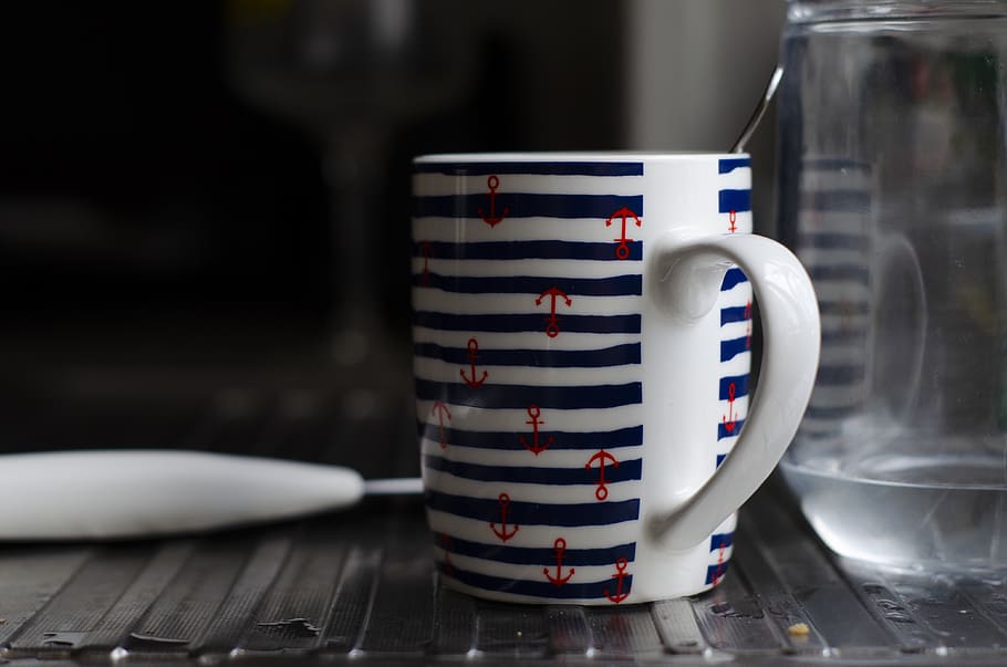 cup, milk, coffee, drink, mug, table, food and drink, refreshment HD wallpaper