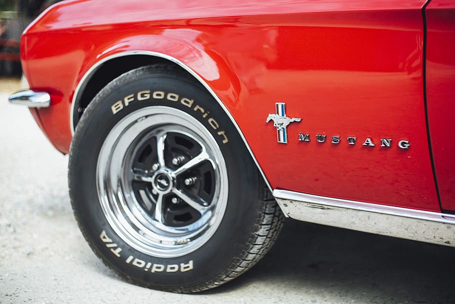 Close-up Photography of Ford Mustang Vehicle, auto, automobile HD wallpaper