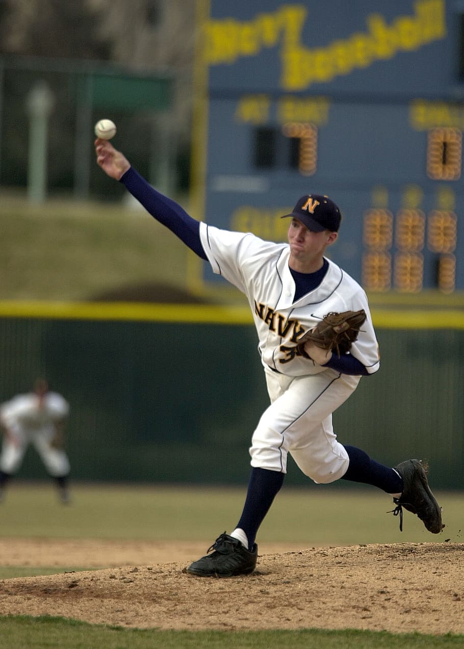 pitch, pitcher, baseball, sport, activity, fitness, thrill HD wallpaper