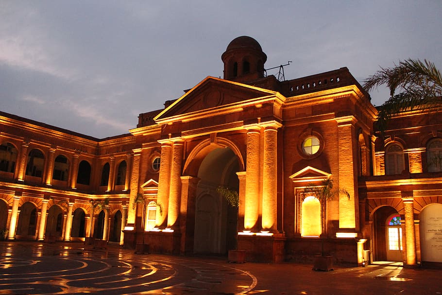 india, amritsar, museum, light, partition museum, punjab, architecture HD wallpaper