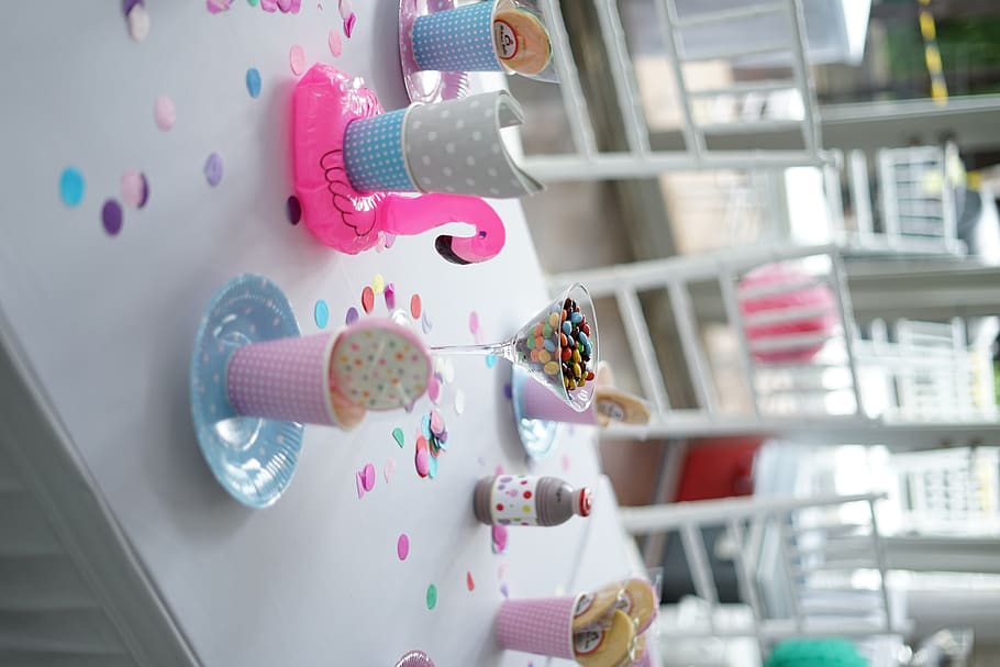 assorted-color cups, indoors, choice, no people, multi colored HD wallpaper