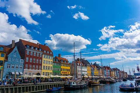 HD wallpaper: Nyhavn harbour in Copenhagen, best | Wallpaper Flare