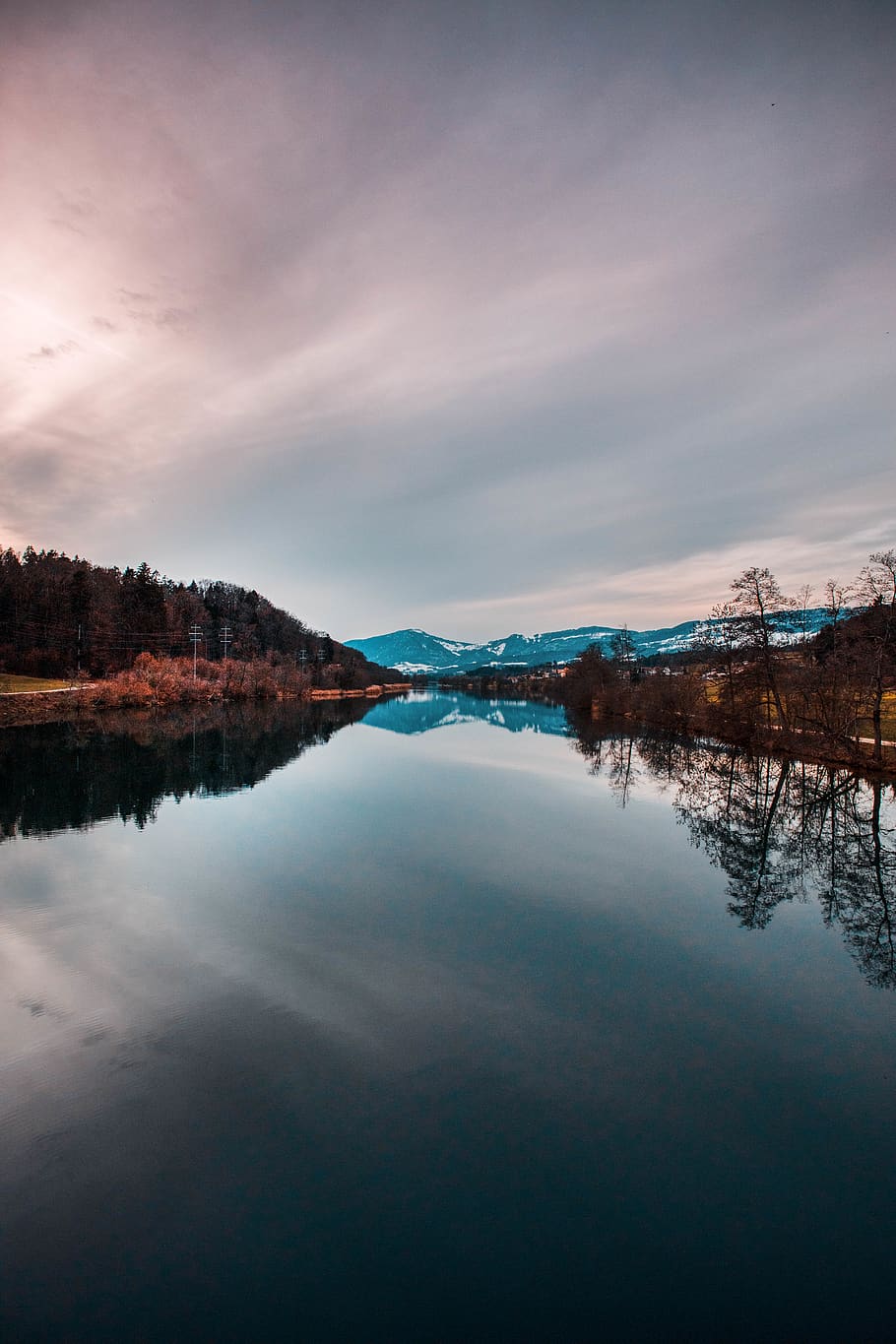 Calm Body Of Water , landscape, reflection, scenic, tranquility HD wallpaper