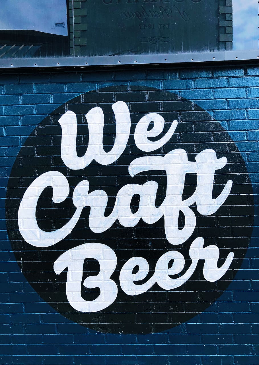 beer, craft beer, dublin, communication, text, wall - building feature HD wallpaper