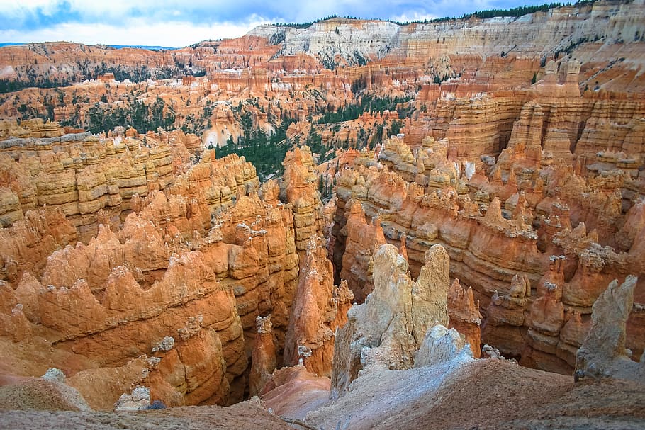 brown canyon during daytime, nature, mountain, outdoors, valley HD wallpaper