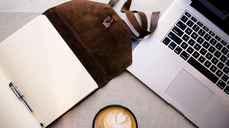 book, computer keyboard, computer hardware, electronics, coffee cup HD wallpaper